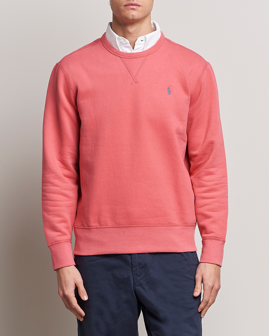 Herr | Tröjor | Polo Ralph Lauren | Crew Neck Sweatshirt Red Sky
