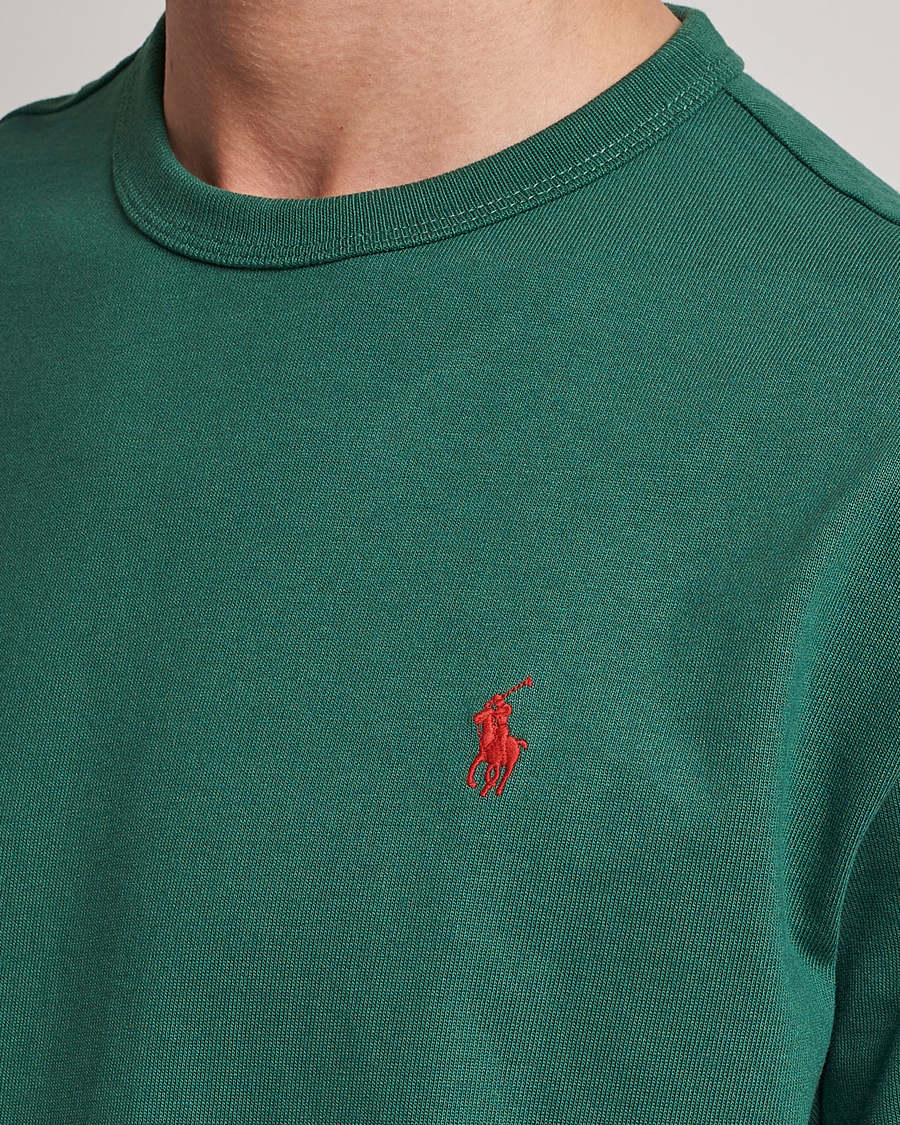 Herr | T-Shirts | Polo Ralph Lauren | Heavyweight Crew Neck T-Shirt Washed Forest