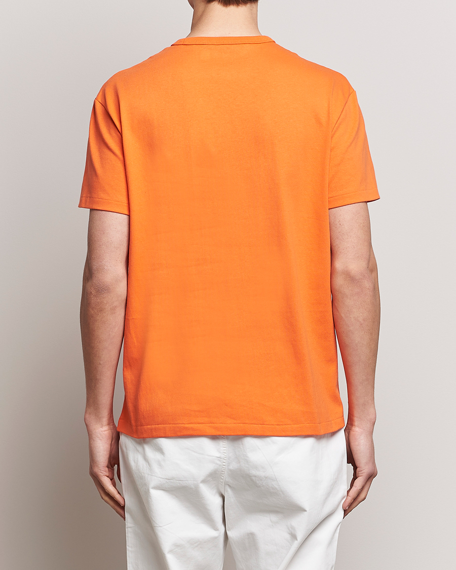 Herr | T-Shirts | Polo Ralph Lauren | Heavyweight Crew Neck T-Shirt Orange