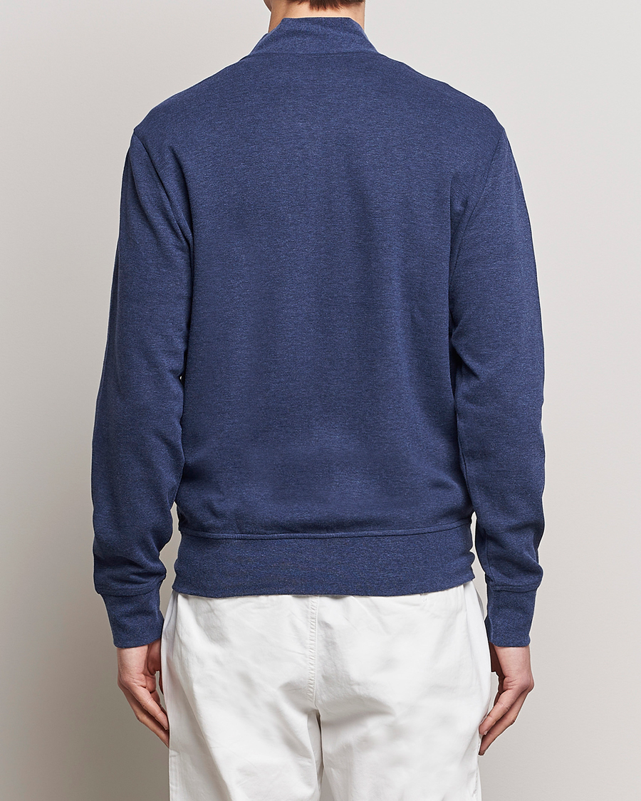 Herr | Tröjor | Polo Ralph Lauren | Double Knit Full-Zip Sweater Spring Navy Heather