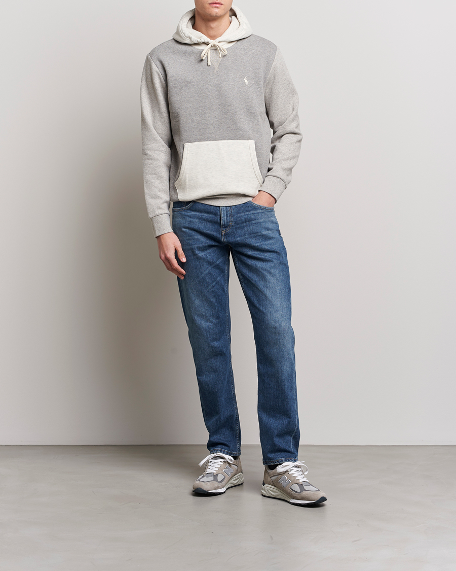 Herr | Tröjor | Polo Ralph Lauren | RL Fleece Colorblocked Hoodie Heather Multi