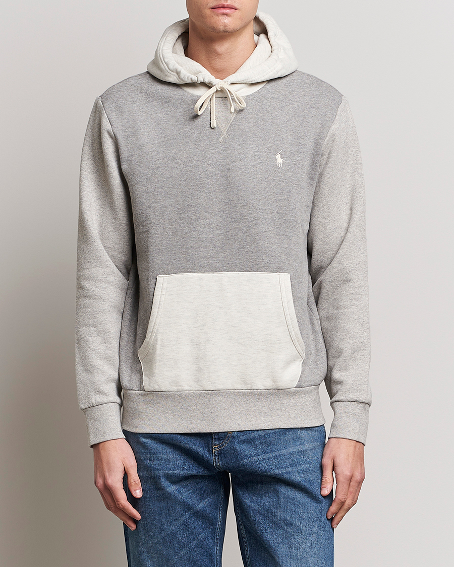 Herr | Tröjor | Polo Ralph Lauren | RL Fleece Colorblocked Hoodie Heather Multi