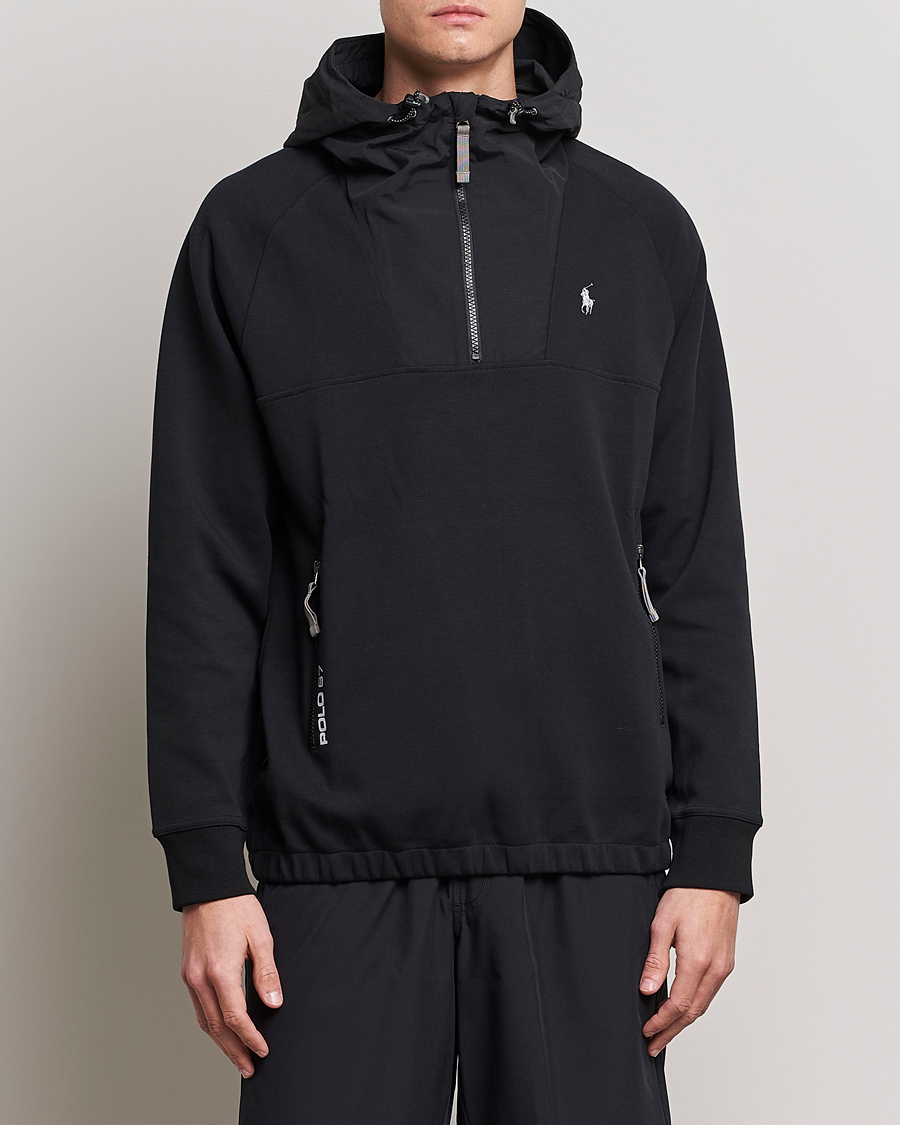 Herr | Vårjackor herr | Polo Ralph Lauren | Double Knit Performance Hooded Jacket Black