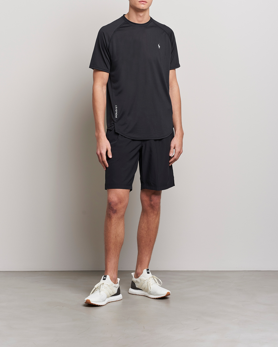 Herr | T-Shirts | Polo Ralph Lauren | Performance Jersey Crew Neck T-Shirt Black