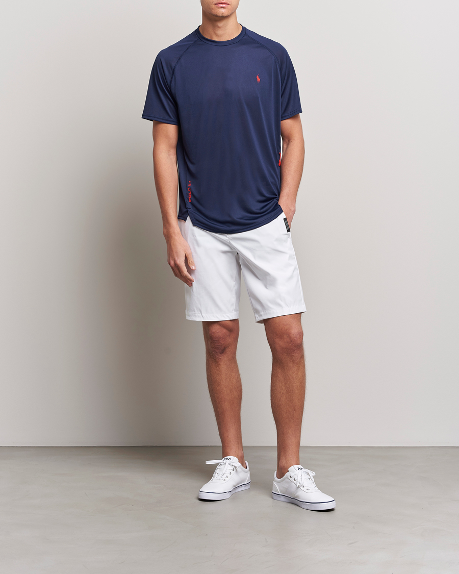 Herr | T-Shirts | Polo Ralph Lauren | Performance Jersey Crew Neck T-Shirt Newport Navy