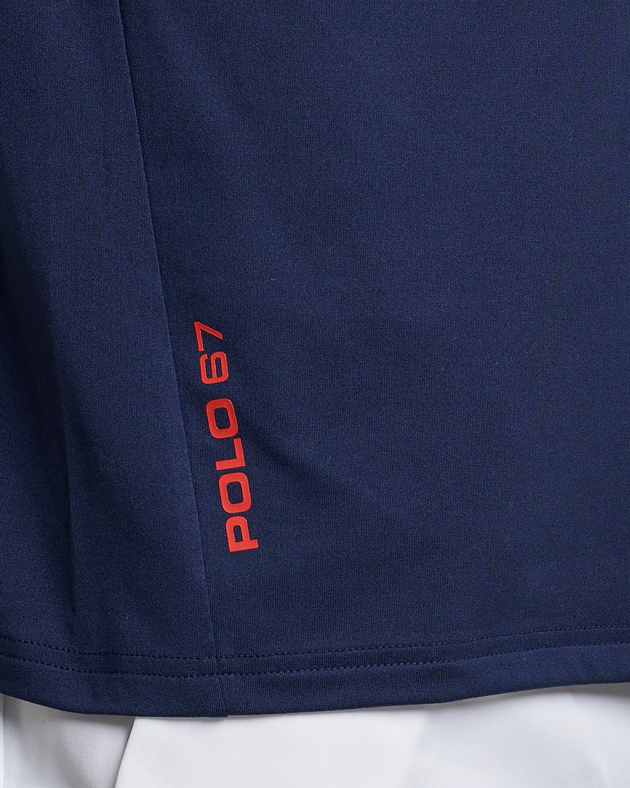 Herr | Tröjor | Polo Ralph Lauren | Performance Jersey Half-Zip Newport Navy