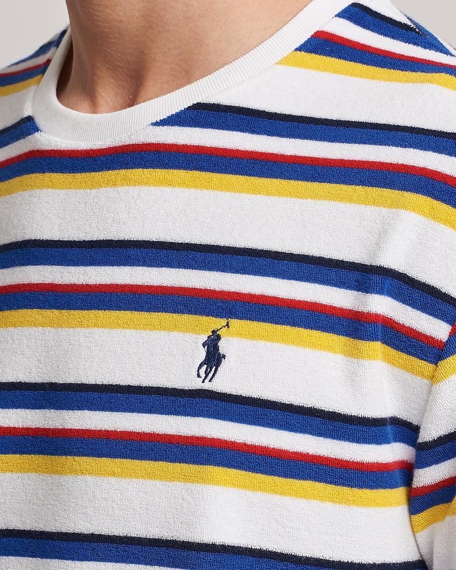Herr | T-Shirts | Polo Ralph Lauren | Cotton Terry Striped T-Shirt Multi