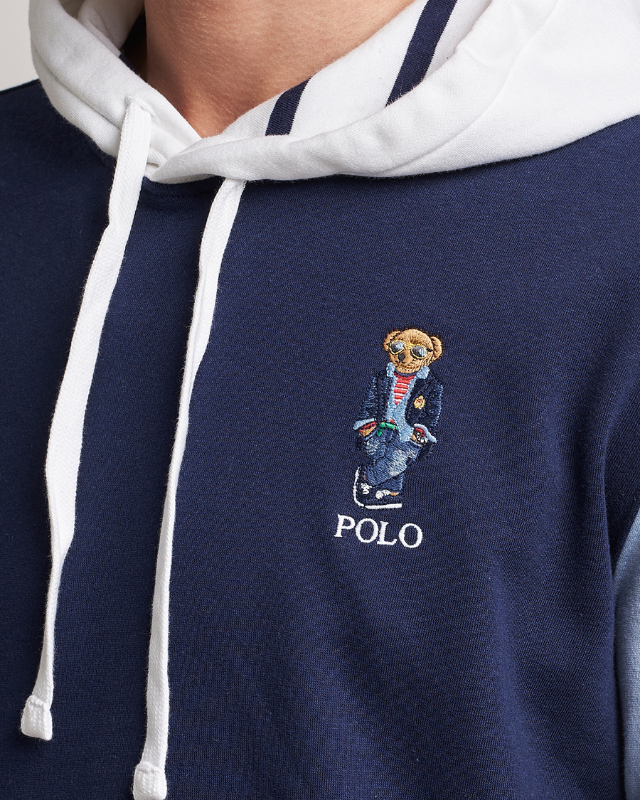 Herr | Tröjor | Polo Ralph Lauren | Printed Regatta Bear Colorblocked Hoodie Multi