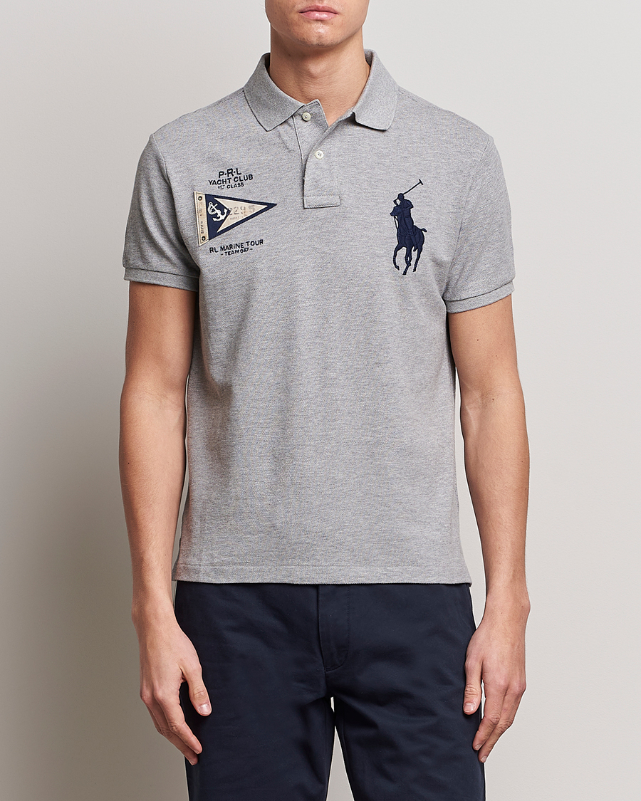 Herr |  | Polo Ralph Lauren | Custom Slim Fit Regatta Polo Andover Heather
