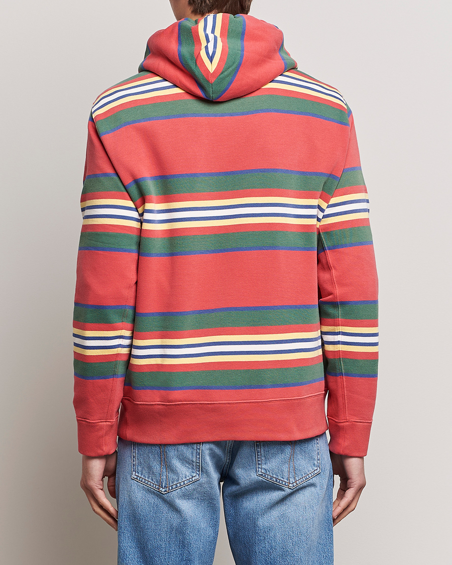 Herr | Tröjor | Polo Ralph Lauren | Yarn Died Fleece Striped Hoodie Multi