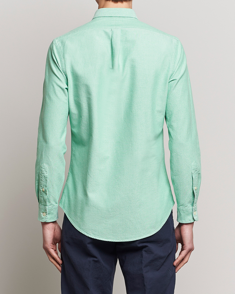 Herr | Skjortor | Polo Ralph Lauren | Slim Fit Oxford Button Down Shirt Golf Green