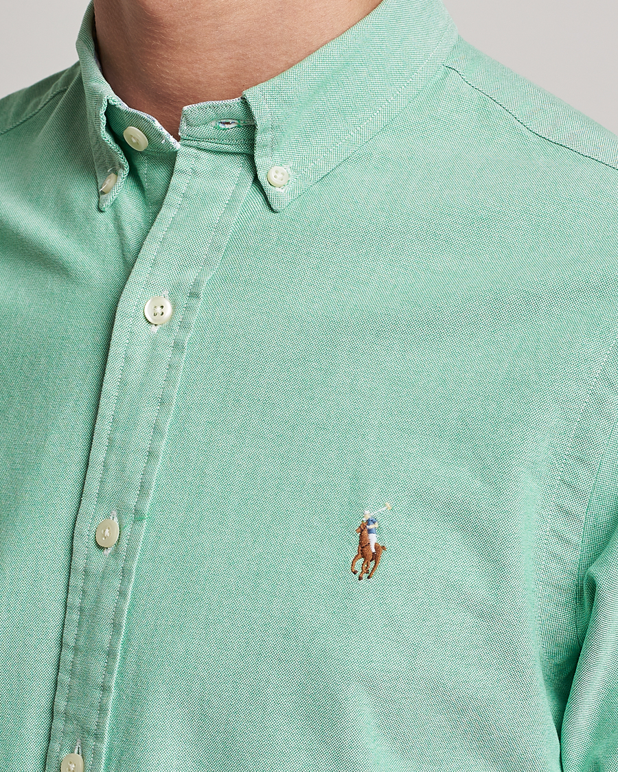 Herr | Skjortor | Polo Ralph Lauren | Slim Fit Oxford Button Down Shirt Golf Green