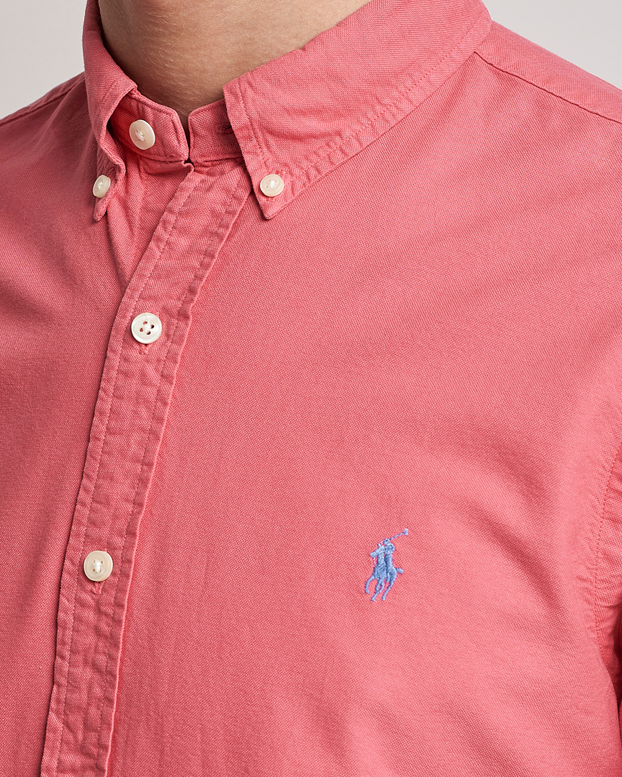 Herr | Skjortor | Polo Ralph Lauren | Slim Fit Garment Dyed Oxford Red Sky