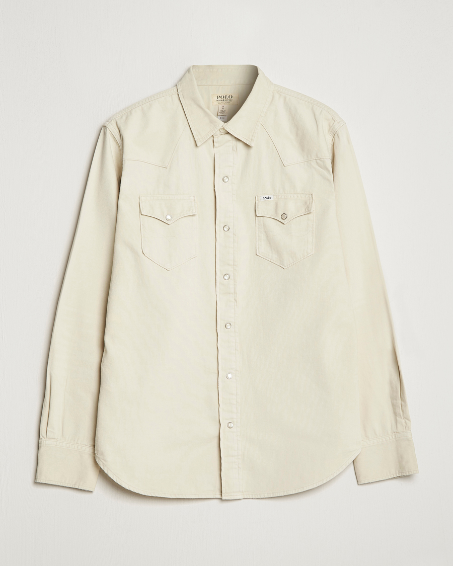 Herr | Skjortor | Polo Ralph Lauren | Western Denim Shirt Basic Sand