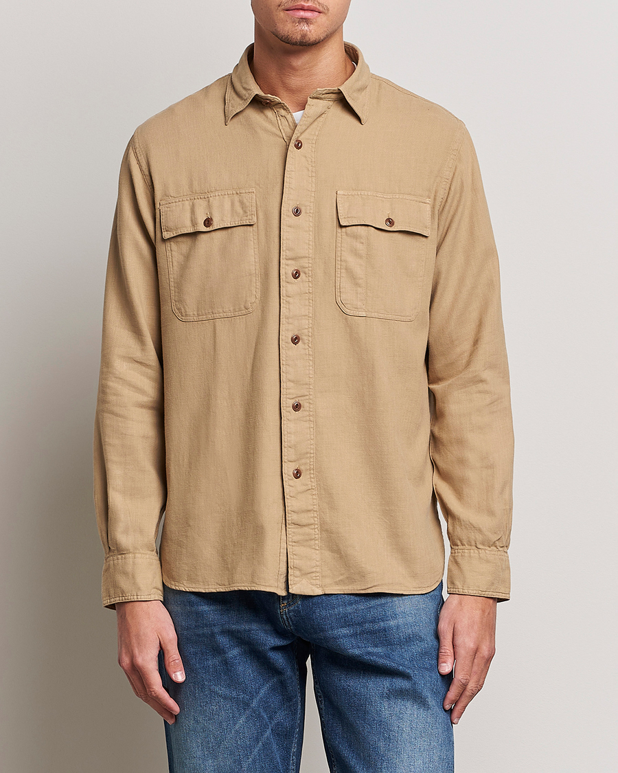 Herr | Overshirts | Polo Ralph Lauren | Cotton Overshirt Vintage Khaki