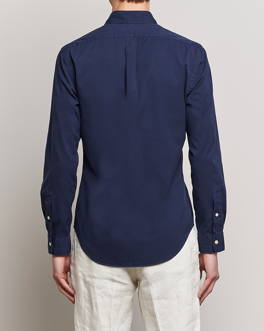 Herr | Skjortor | Polo Ralph Lauren | Slim Fit Twill Shirt Newport Navy