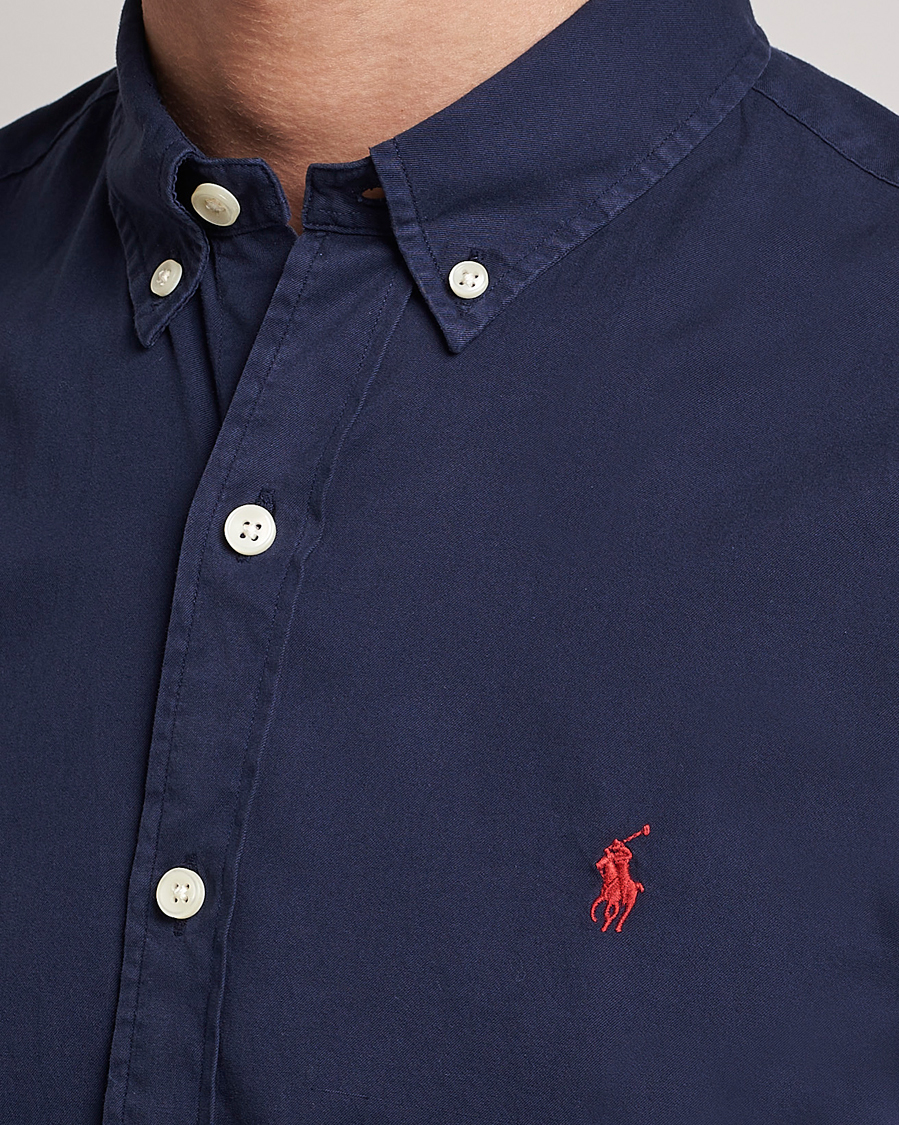 Herr | Skjortor | Polo Ralph Lauren | Slim Fit Twill Shirt Newport Navy