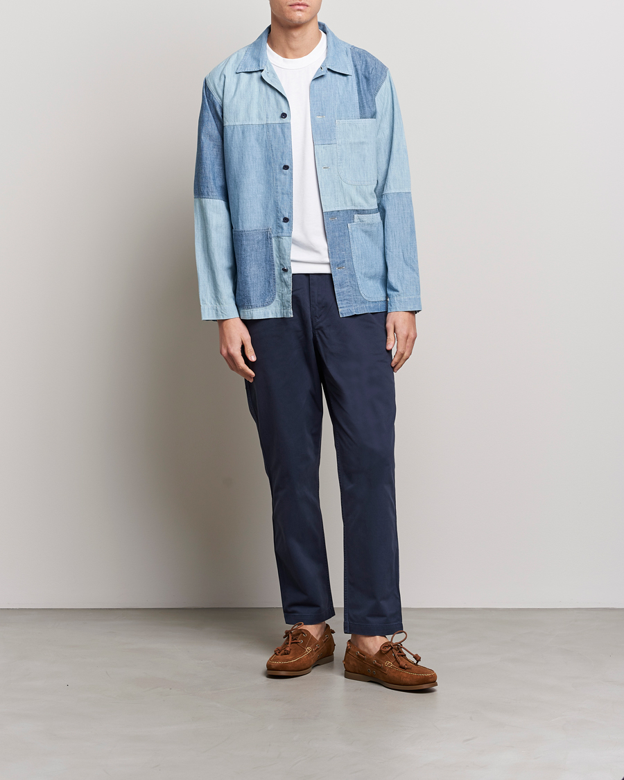 Herr | Jackor | Polo Ralph Lauren | Patchwork Denim Shirt Jacket Indigo