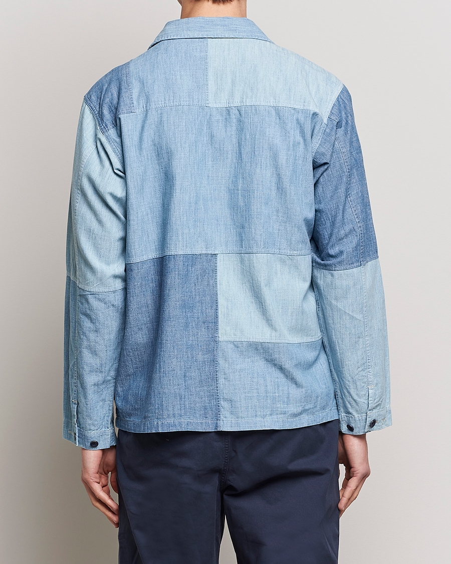 Herr | Jackor | Polo Ralph Lauren | Patchwork Denim Shirt Jacket Indigo