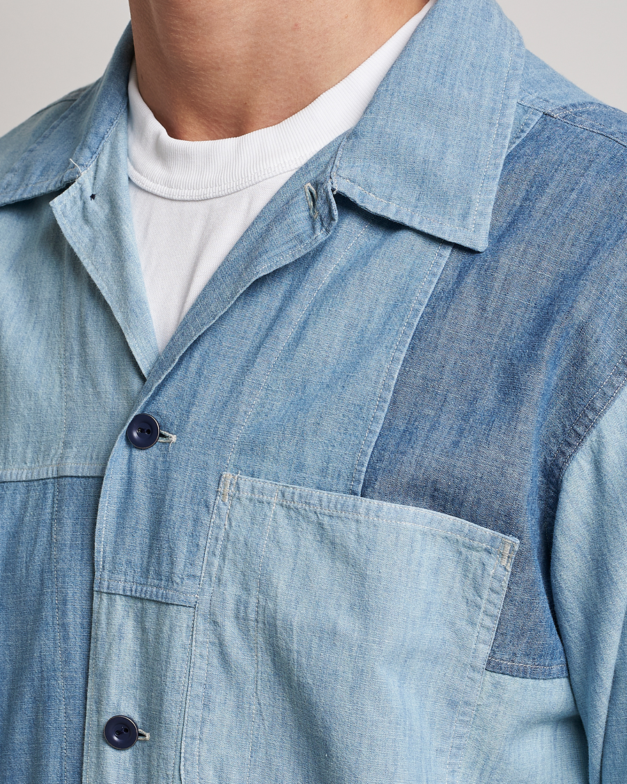 Herr | Jackor | Polo Ralph Lauren | Patchwork Denim Shirt Jacket Indigo