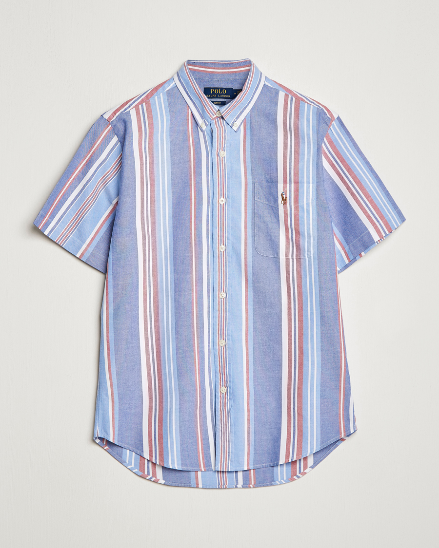 Herr | Skjortor | Polo Ralph Lauren | Striped Oxford Short Sleeve Shirt Multi