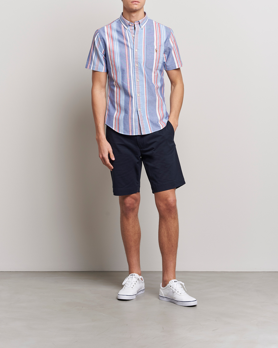 Herr | Skjortor | Polo Ralph Lauren | Striped Oxford Short Sleeve Shirt Multi
