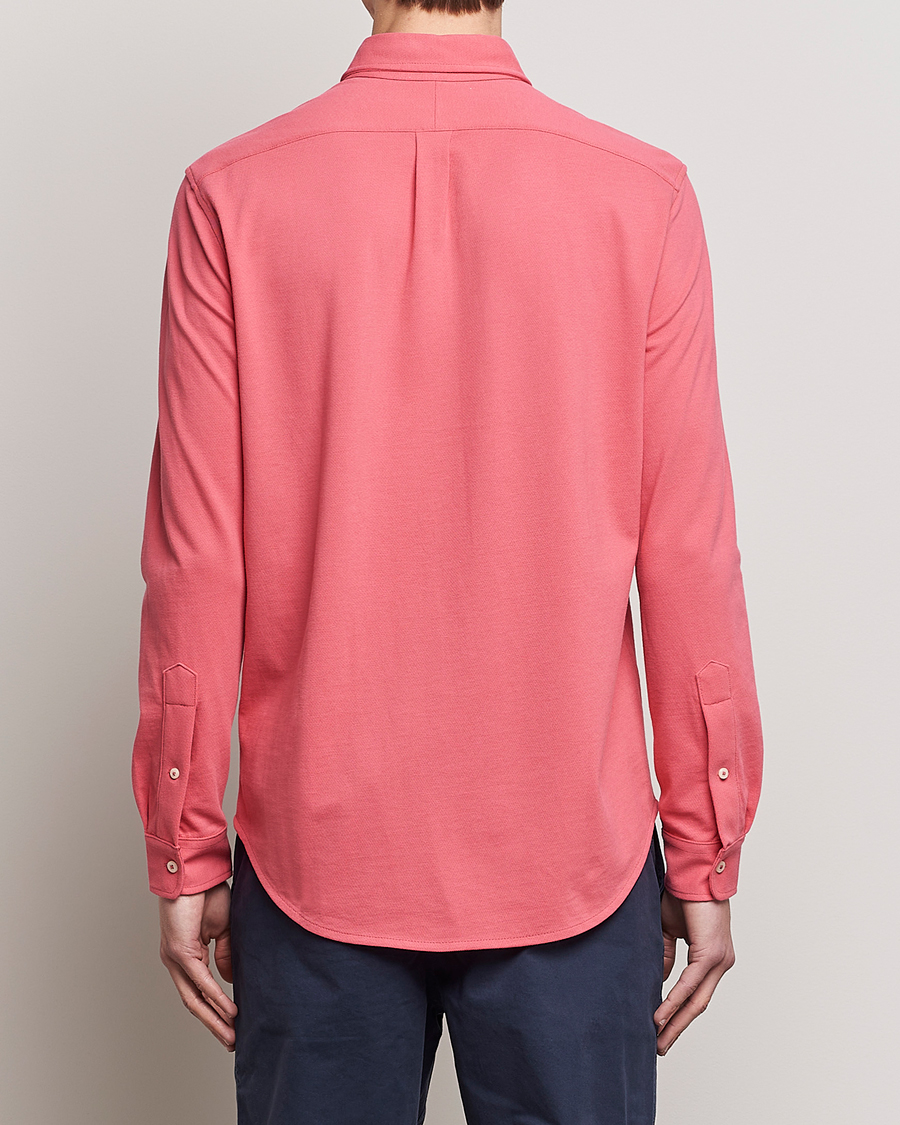 Herr | Skjortor | Polo Ralph Lauren | Slim Fit Featherweight Mesh Shirt Red Sky