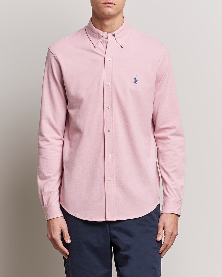 Herr | Pikéskjortor | Polo Ralph Lauren | Featherweight Shirt Chino Pink