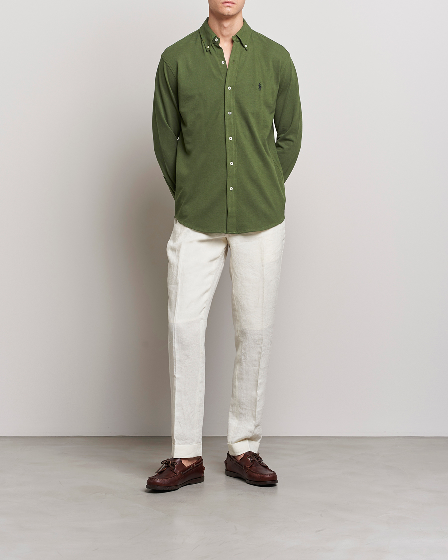 Herr | Skjortor | Polo Ralph Lauren | Featherweight Shirt Olive