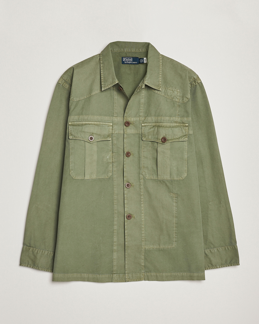 Herr | Jackor | Polo Ralph Lauren | Twill Pocket Shirt Jacket Olive