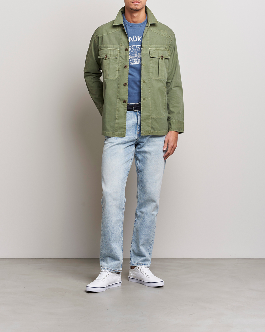 Herr | Jackor | Polo Ralph Lauren | Twill Pocket Shirt Jacket Olive