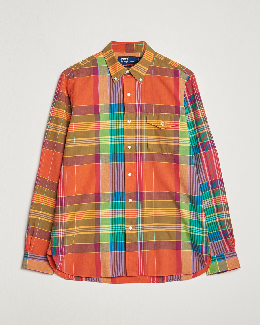 Herr | Skjortor | Polo Ralph Lauren | Classic Fit Checked Madras Shirt Multi