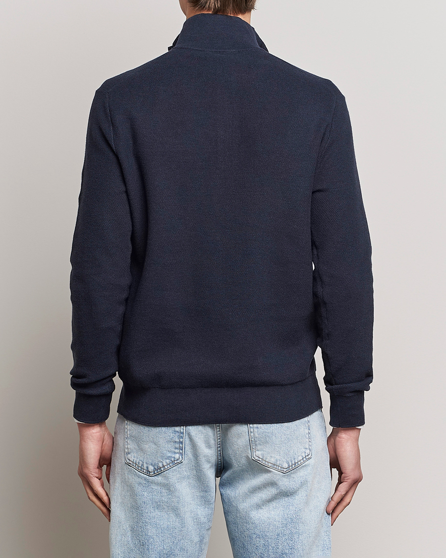 Herr | Tröjor | Polo Ralph Lauren | Textured Half-Zip Navy Heather
