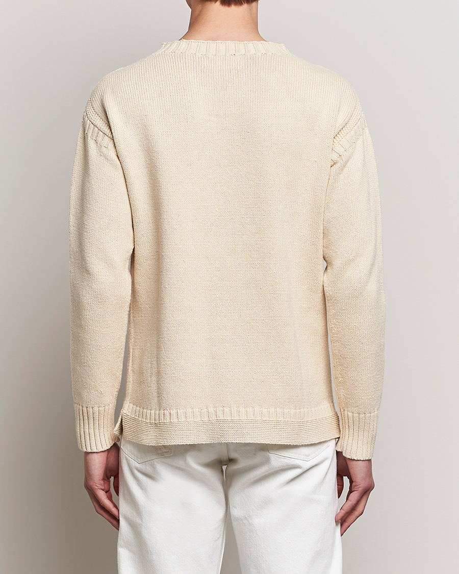Herr | Tröjor | Polo Ralph Lauren | Knitted Anchor Sweater Cream