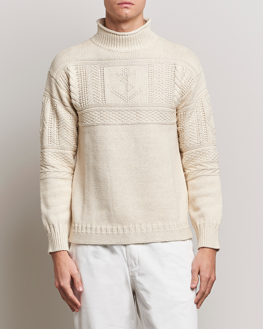 Herr |  | Polo Ralph Lauren | Knitted Fishermen Sweater Cream