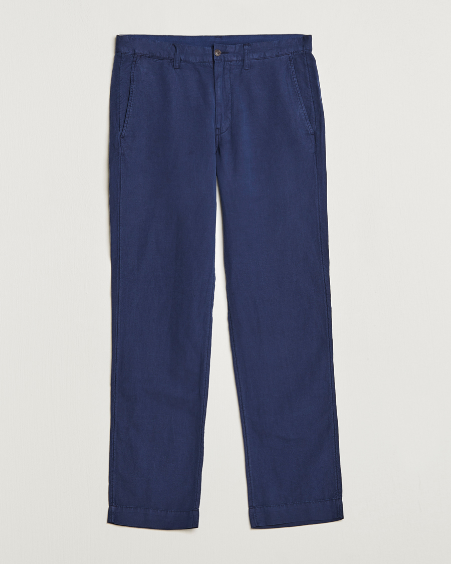 Herr | Byxor | Polo Ralph Lauren | Cotton/Linen Bedford Chinos Newport Navy