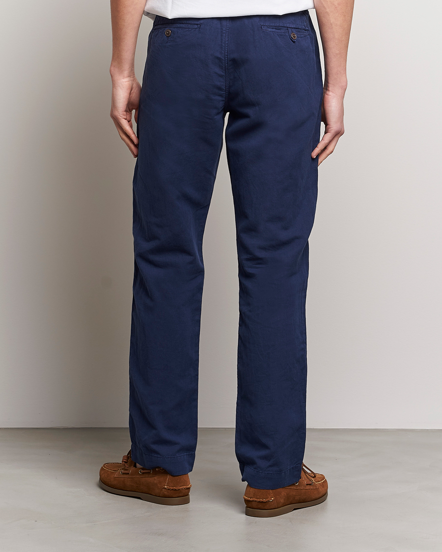 Herr | Byxor | Polo Ralph Lauren | Cotton/Linen Bedford Chinos Newport Navy