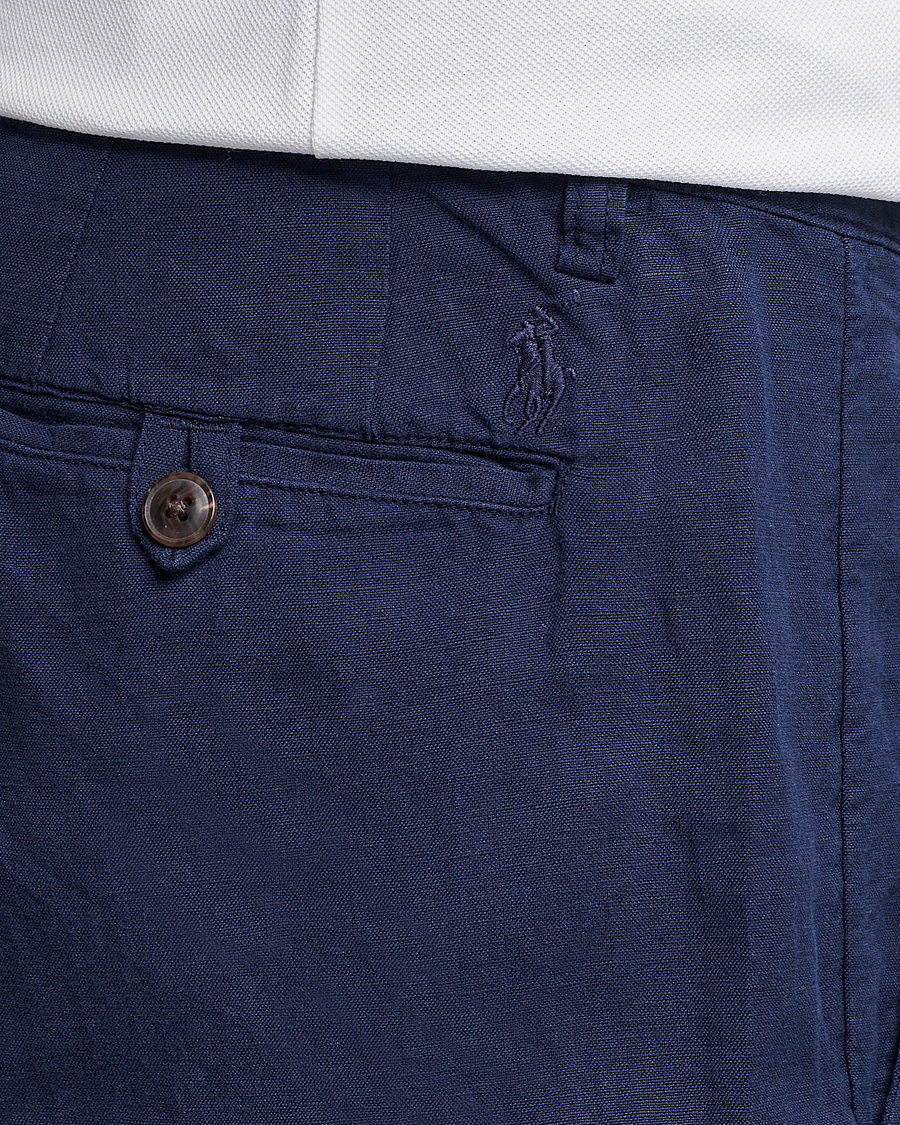 Herr | Byxor | Polo Ralph Lauren | Cotton/Linen Bedford Chinos Newport Navy