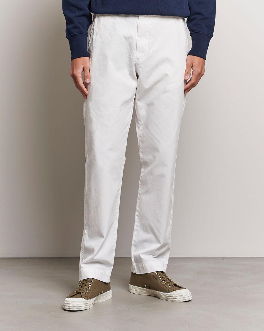Herr | Byxor | Polo Ralph Lauren | Salinger Twill Pants Deckwash White