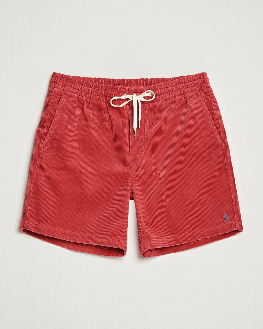 Herr | Shorts | Polo Ralph Lauren | Prepster Corduroy Drawstring Shorts Chili Pepper