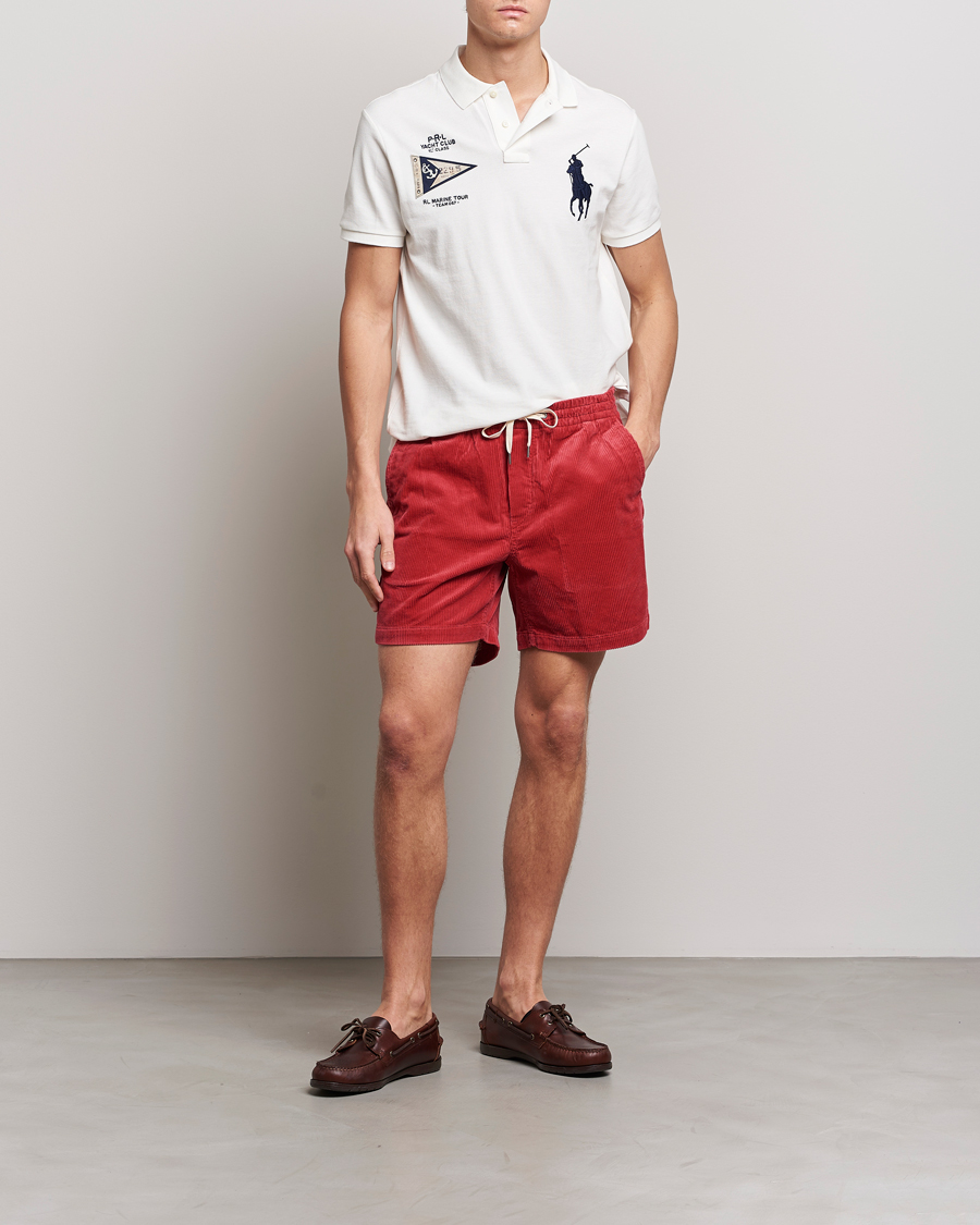 Herr | Shorts | Polo Ralph Lauren | Prepster Corduroy Drawstring Shorts Chili Pepper