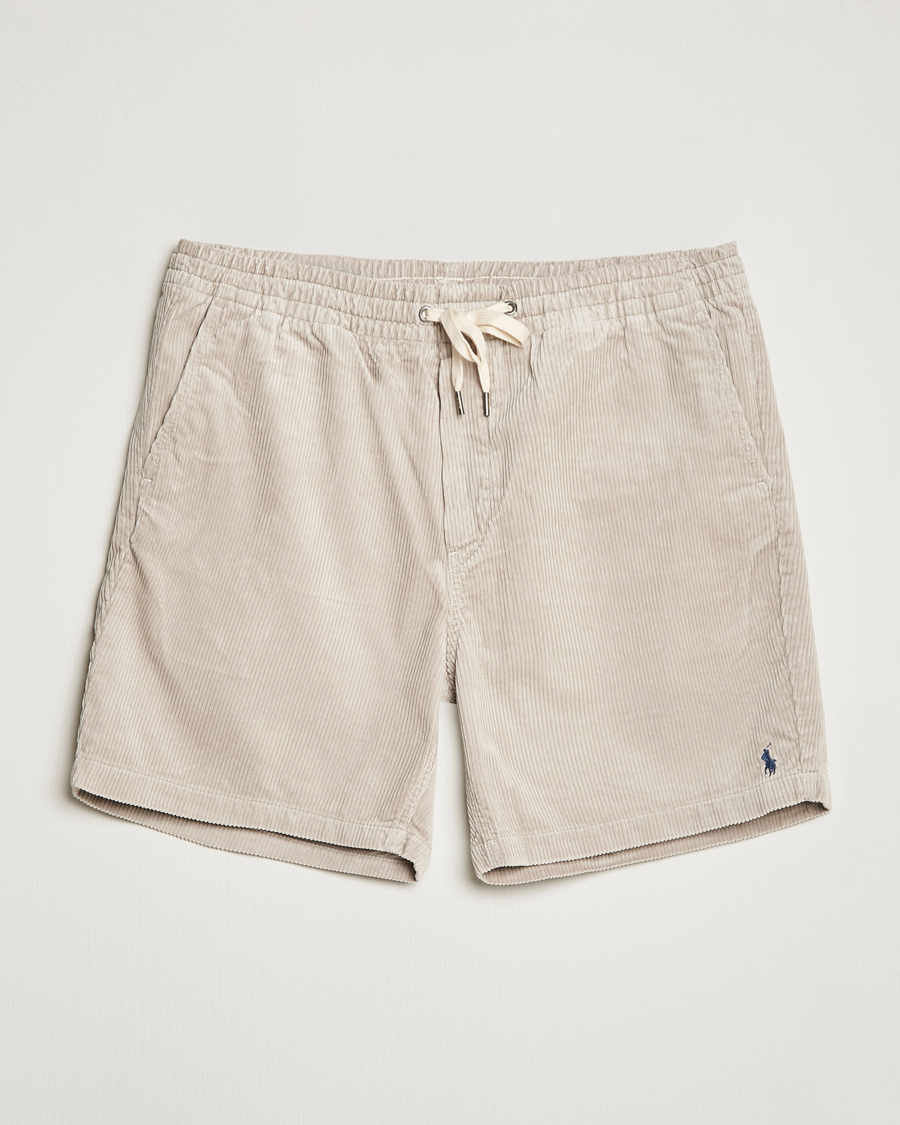 Herr | Shorts | Polo Ralph Lauren | Prepster Corduroy Drawstring Shorts Khaki Stone