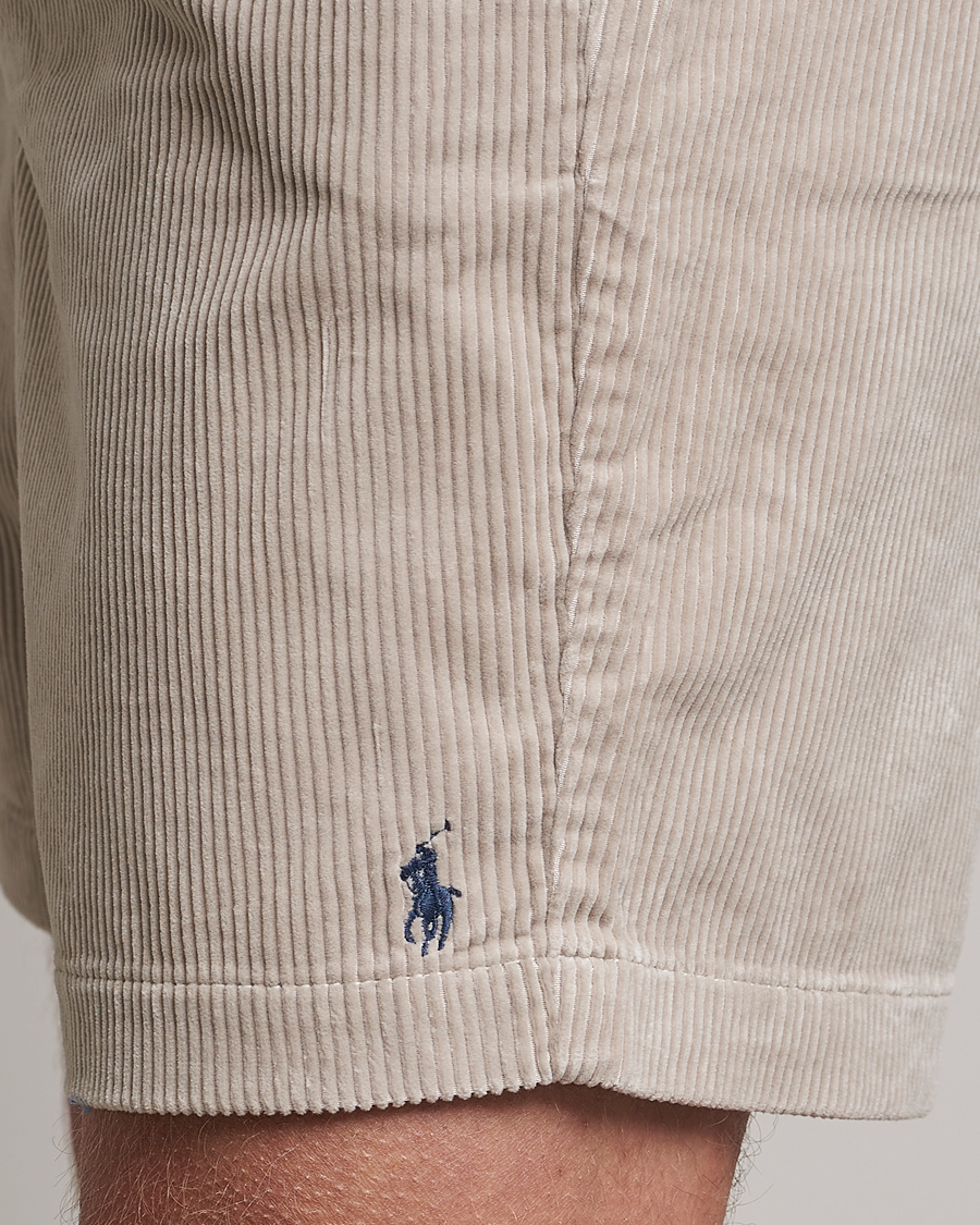 Herr | Shorts | Polo Ralph Lauren | Prepster Corduroy Drawstring Shorts Khaki Stone