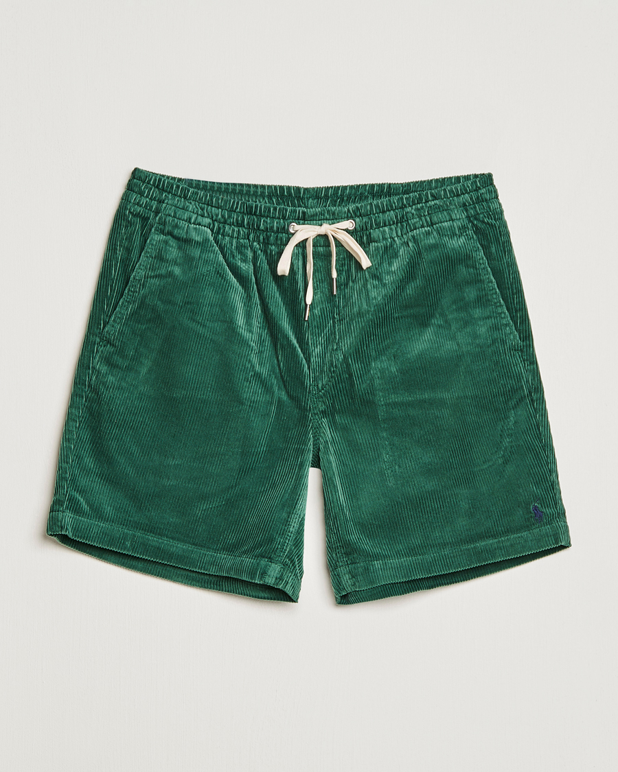 Herr | Shorts | Polo Ralph Lauren | Prepster Corduroy Drawstring Shorts Washed Forest