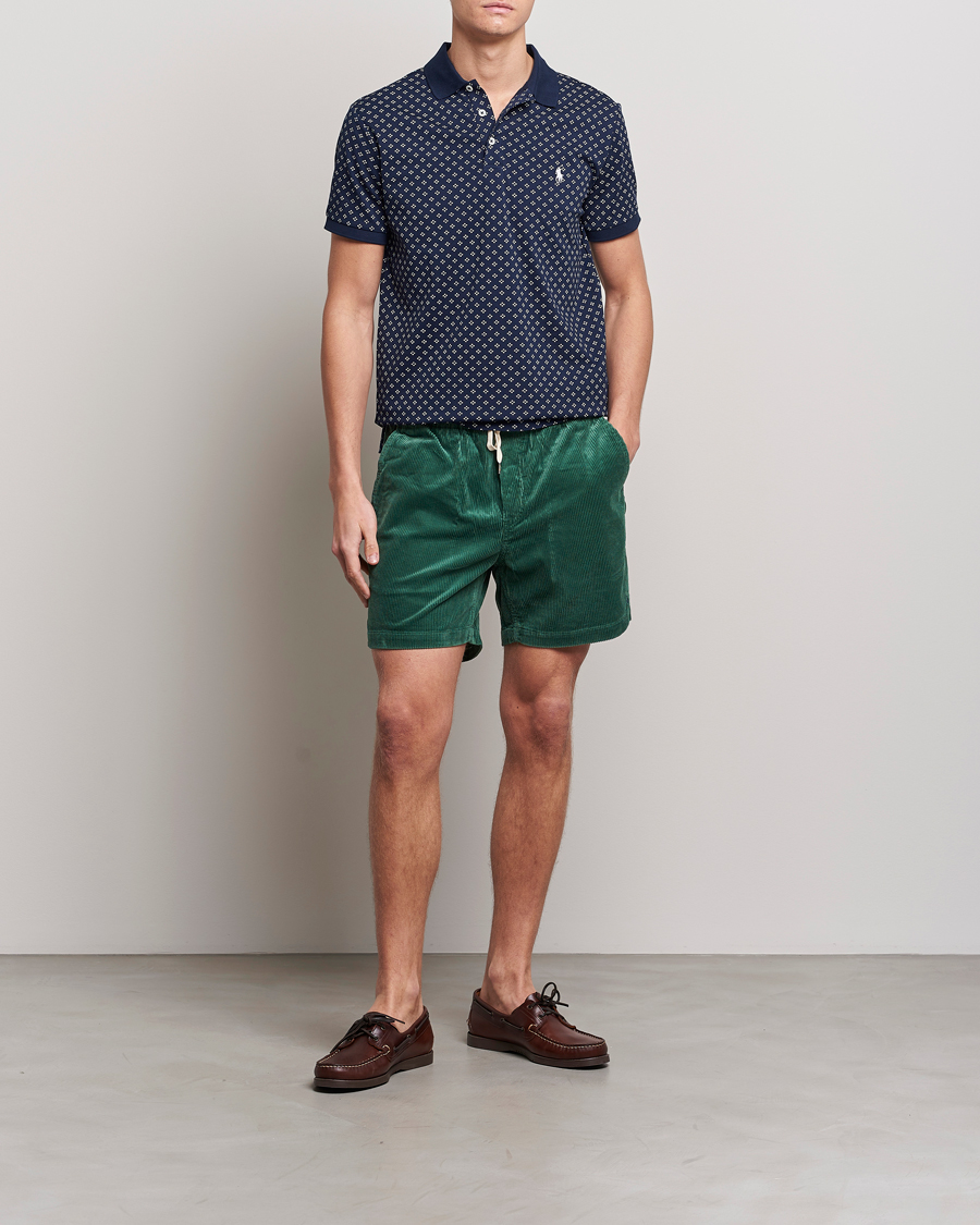 Herr | Shorts | Polo Ralph Lauren | Prepster Corduroy Drawstring Shorts Washed Forest
