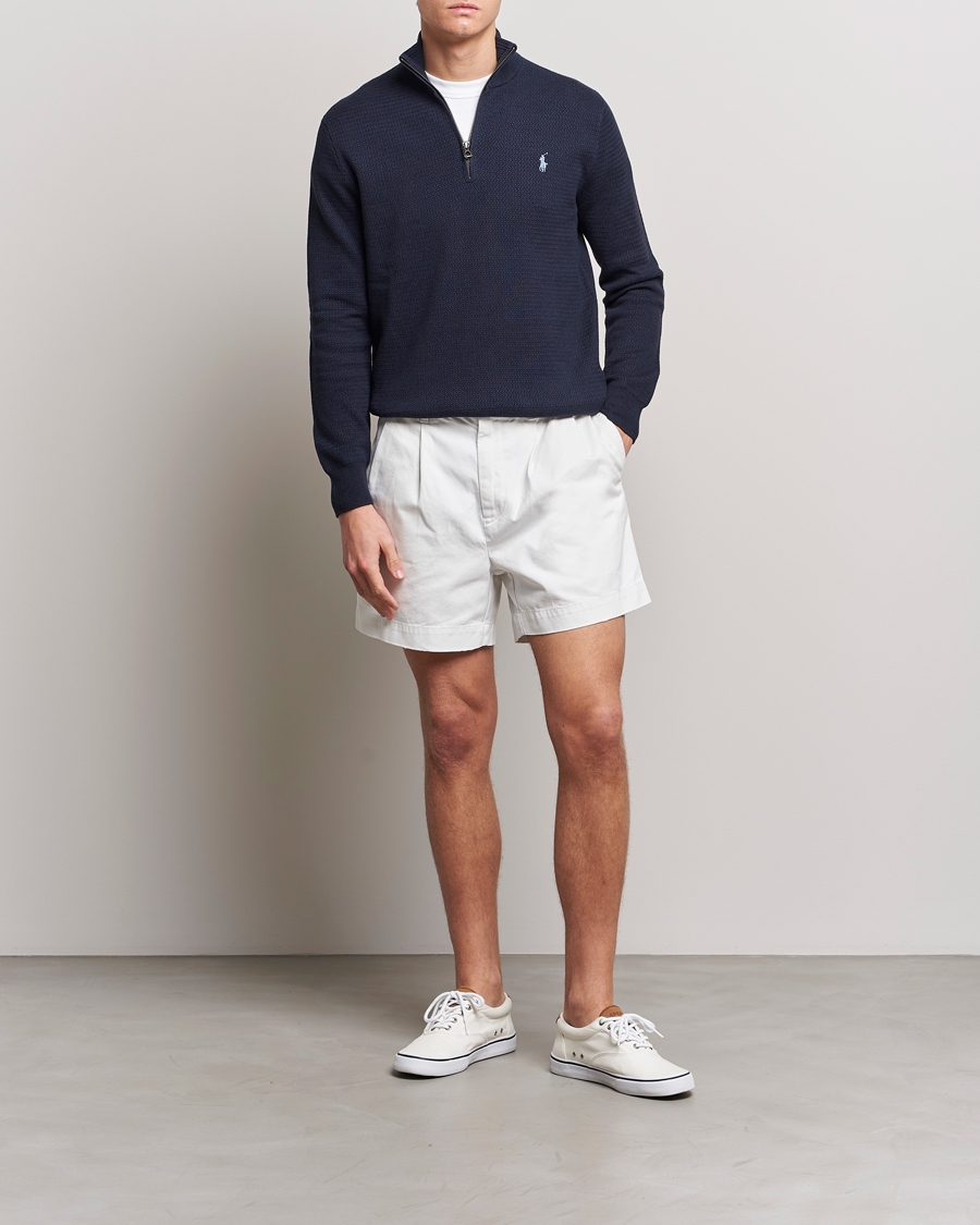 Herr | Shorts | Polo Ralph Lauren | Twill Pleated Regatta Shorts Deckwash White