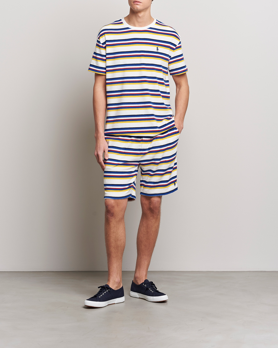 Herr | Shorts | Polo Ralph Lauren | Cotton Terry Striped Sweatshorts Multi