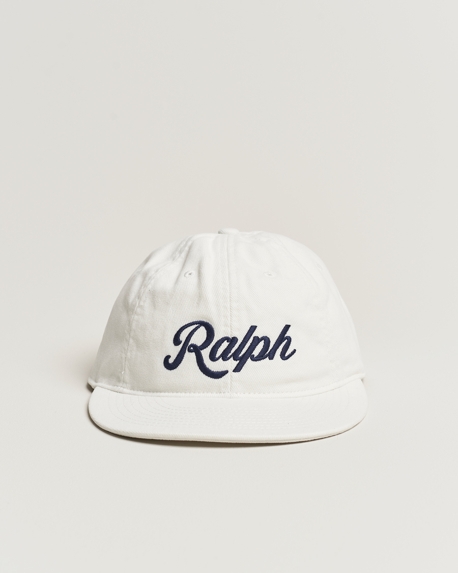 Herr | Polo Ralph Lauren Ralph Cotton Twill Retro Cap Deckwash White | Polo Ralph Lauren | Ralph Cotton Twill Retro Cap Deckwash White