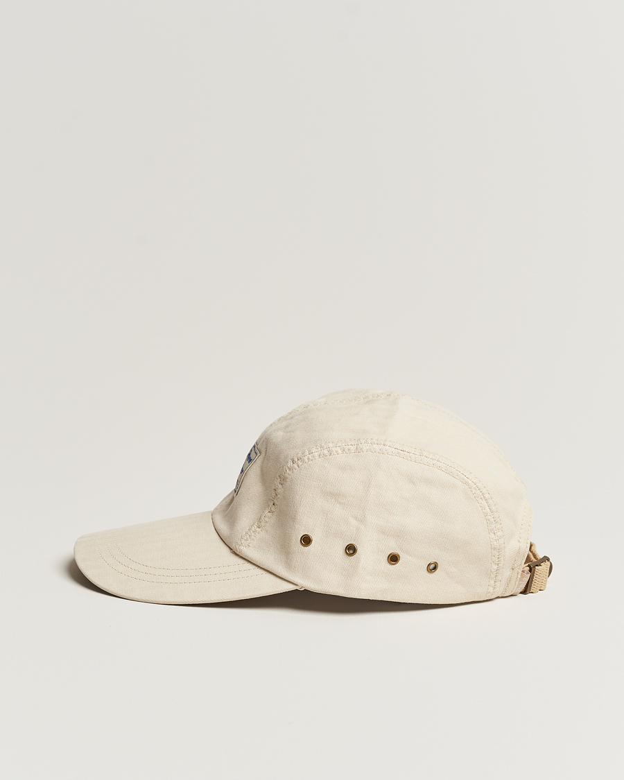 Herr | Polo Ralph Lauren 4 Panel Herringbone Twill Cap English Cream | Polo Ralph Lauren | 4 Panel Herringbone Twill Cap English Cream