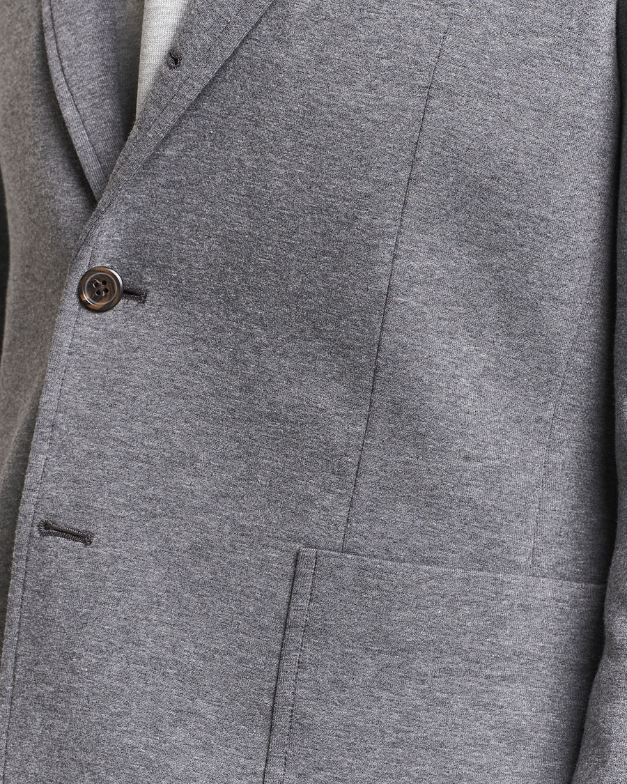 Herr | Kavajer | Polo Ralph Lauren | Double Knit Jersey Blazer Medium Grey Heather